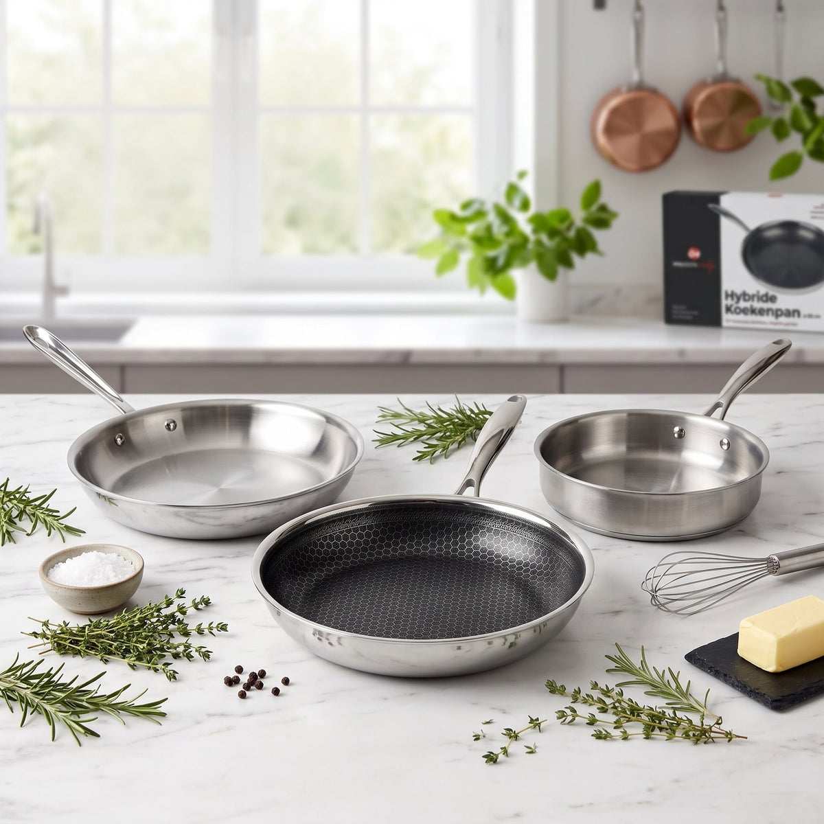 RVS koekenpannen: complete koopgids voor jouw keuken