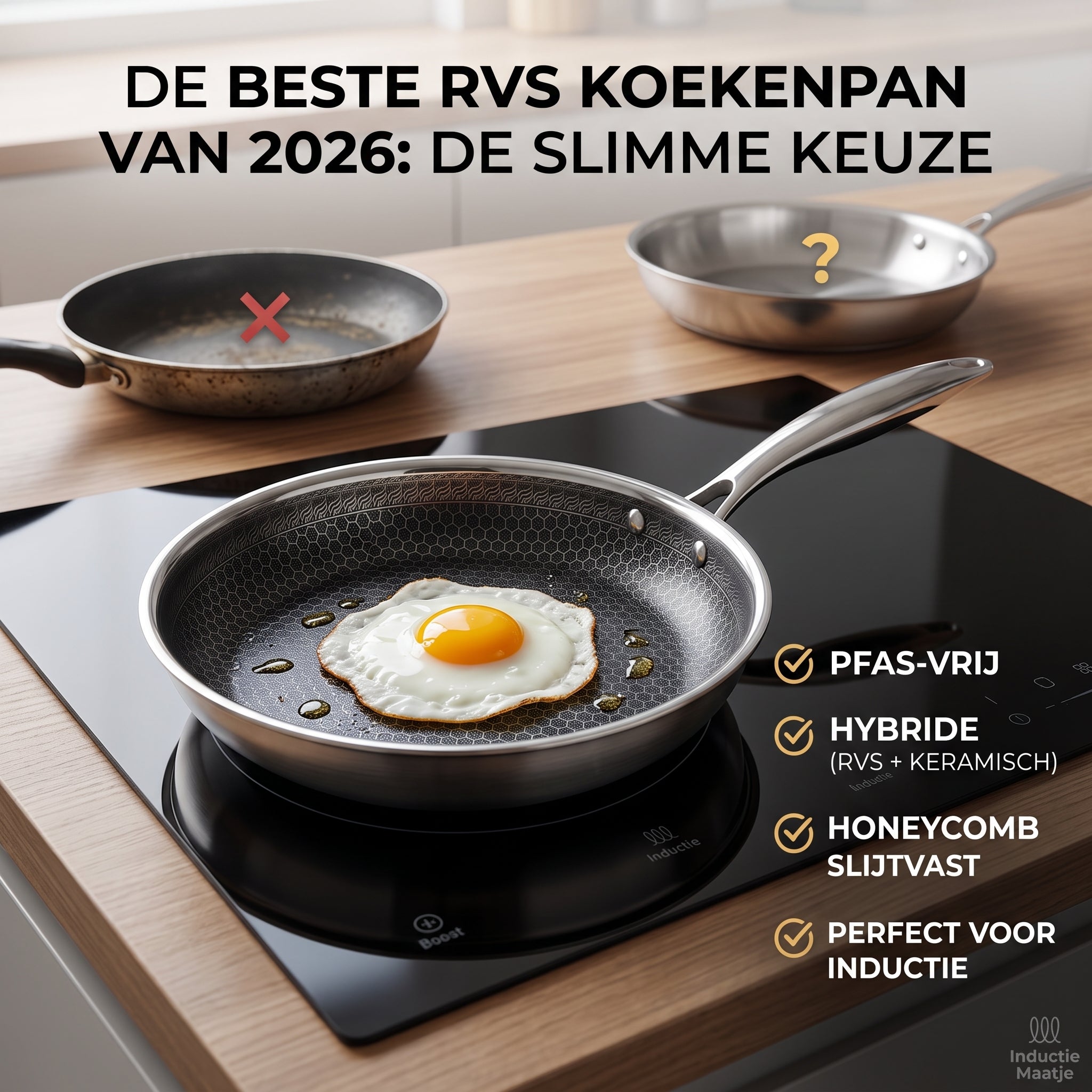 Beste RVS koekenpan van 2026: zo kies je slim