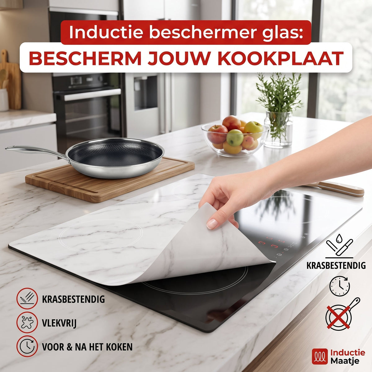 Inductie beschermer glas: bescherm jouw glazen kookplaat